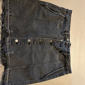 Closed Dark Gray Denim Skirt